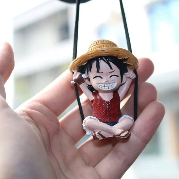 One piece doll model, Anime figure, Luffy car rearview mirror, decoration - Picture 4 of 6